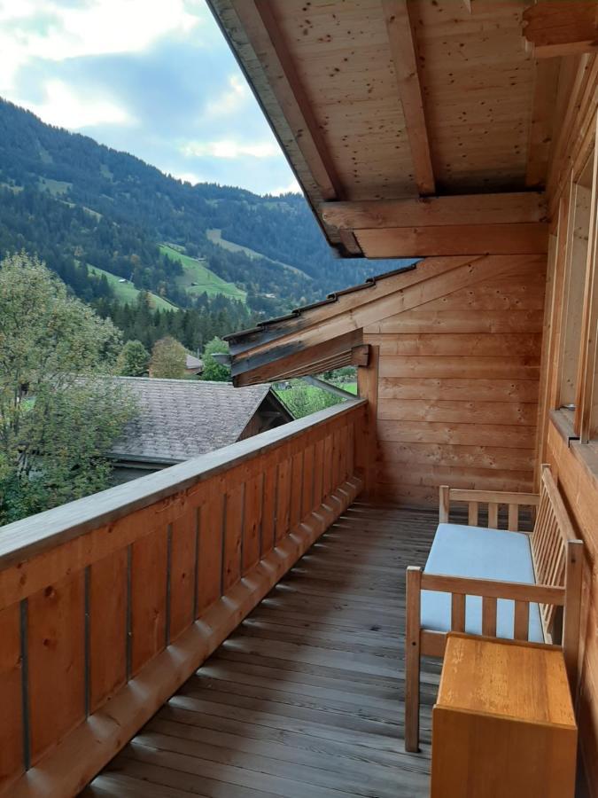 Gästehaus Alpenblick Wildstrubel Sankt Stephan Exterior foto