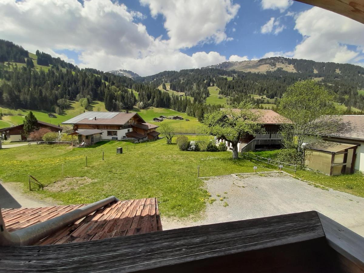 Gästehaus Alpenblick Wildstrubel Sankt Stephan Exterior foto