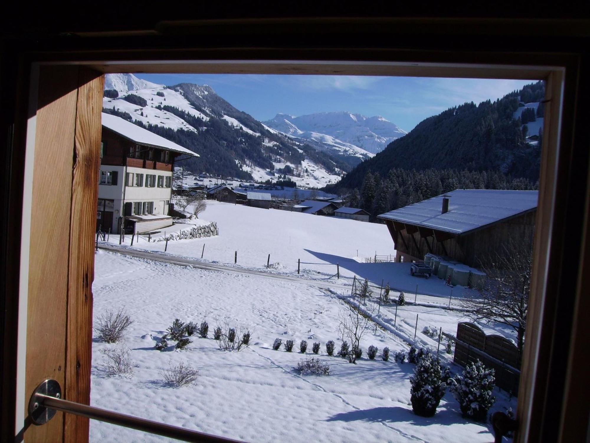 Gästehaus Alpenblick Wildstrubel Sankt Stephan Exterior foto